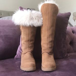 Authentic Tall Ugg Boots - worn twice